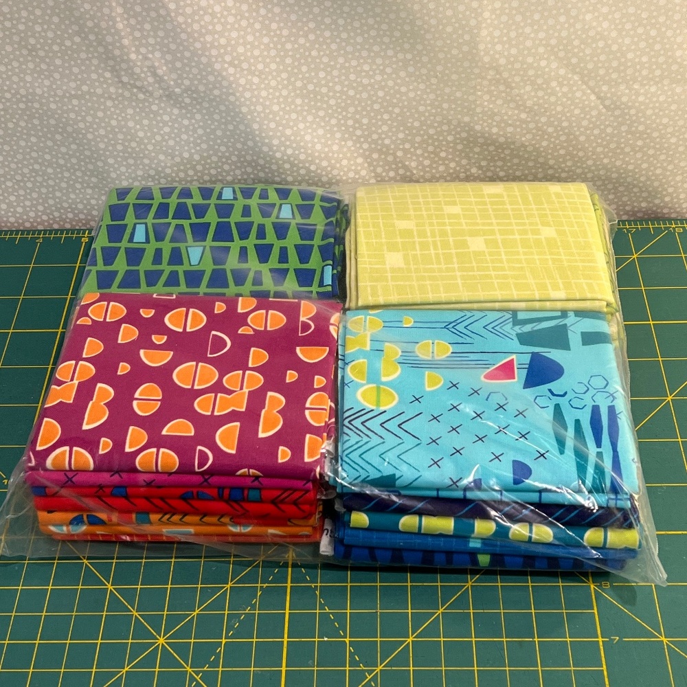 Quilting cotton - fat quarter bundle Modern Marks by Christa Watson for Benartex